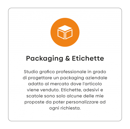 Packaging & Etichette